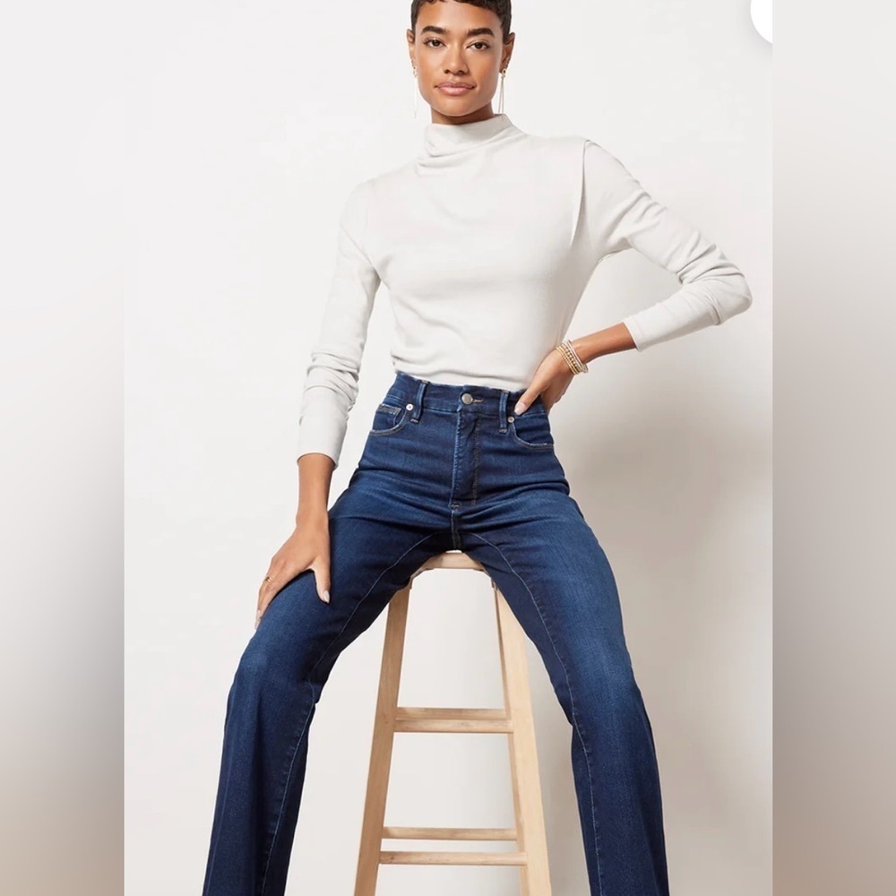 NWOT Michael Stars light gray mock turtleneck!​​​​​ - Picture 7 of 10